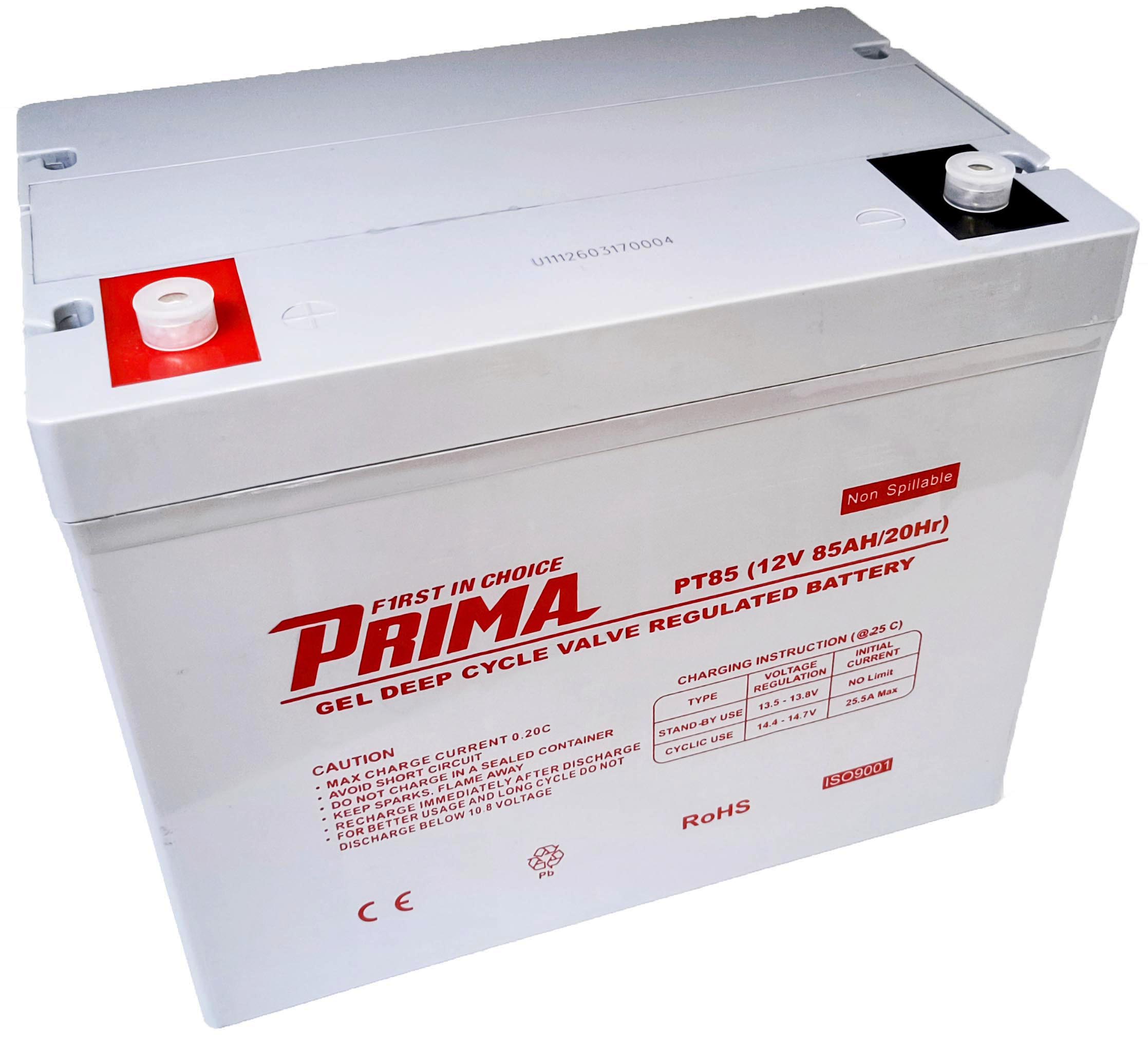 Μπαταρία 12V 85AH PRIMA 